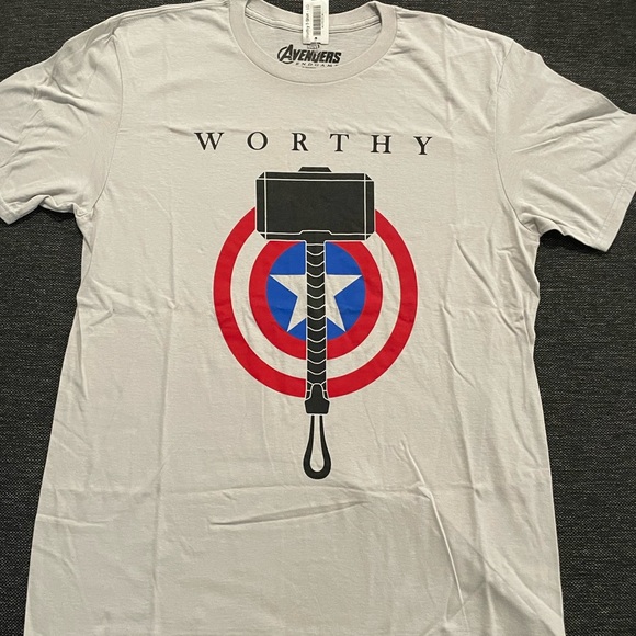 Marvel Captain America Worthy Shirt - Picture 1 of 3